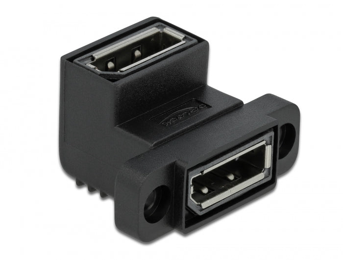 Delock Easy 45 DisplayPort Adapter gewinkelt 90° Delock Easy 45 DisplayPort Adapter gewinkelt 90°
